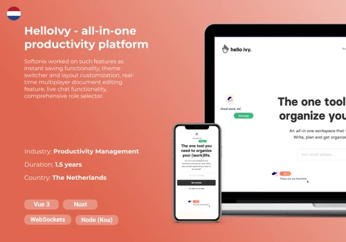 HelloIvy - all-in-one productivity platform
