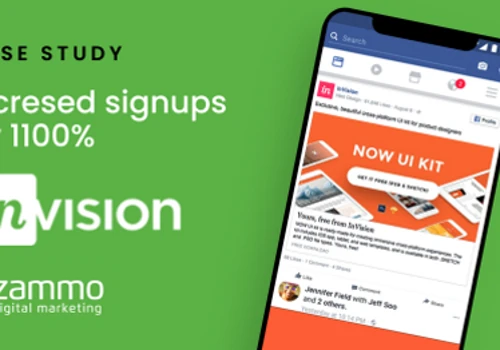 How InVision Increased Signups by 1100% with FB Ad