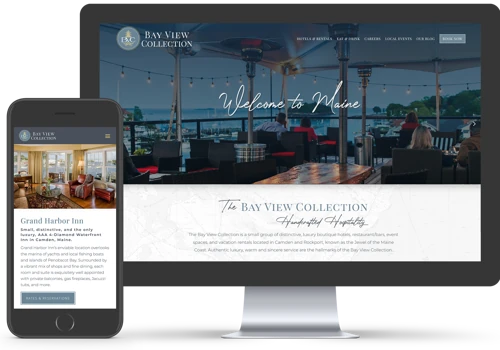 Custom Hospitality Business Website