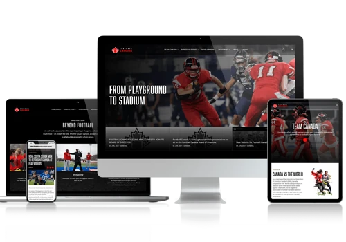 Football Canada – New Website Design