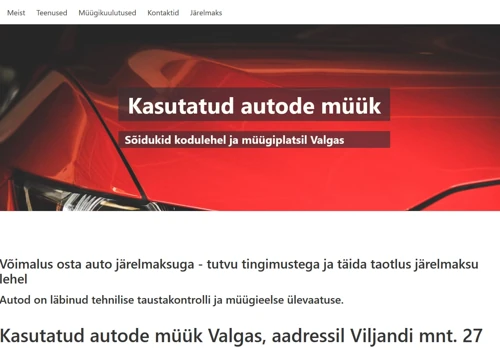 Kodulehe tegemine
