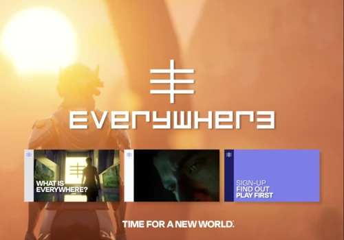 EVERYWHERE - Gaming Website