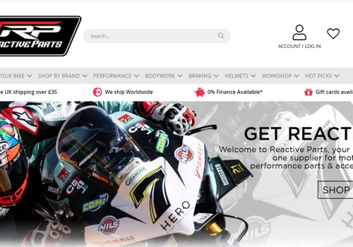 Reactive Parts Magento Store