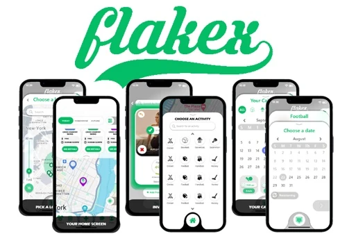Flakex: Social, Sports and Fitness