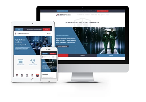 CyberDefenses Web Design