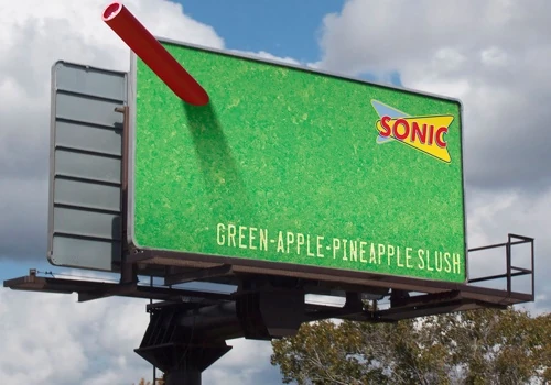 Sonic Summer of Slush OOH Campaign