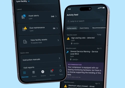 Atlas Copco - Mobile app for assets