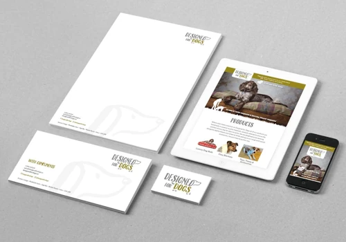 Designed for Dogs branding