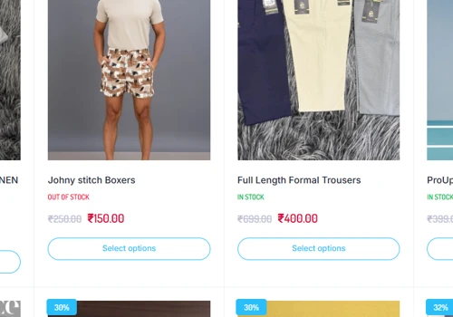 Clothing E-commerce Website