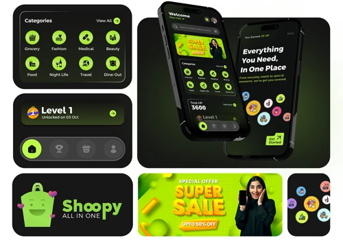 Super App UI Design and Development