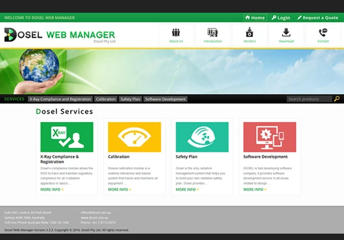 DOSEL Web Manager