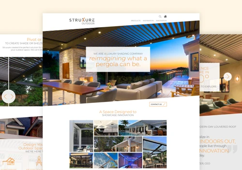 StruXure Website and VR Experience