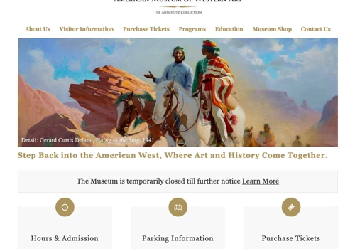 Project with The American Museum of Western Art