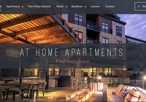 At Home Apartments: Custom WordPress Website