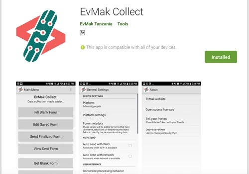 Mobile app data collector