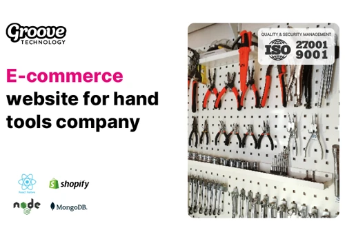 E-commerce Website For Hand Tools Company
