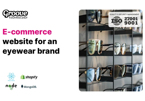 e-Commerce Website For An Eyewear Brand