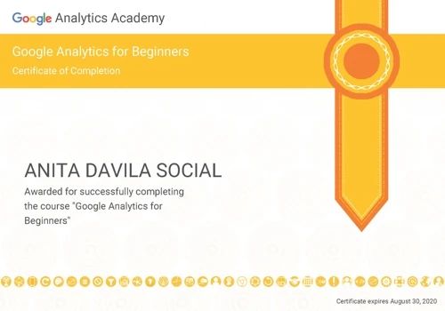 Google Analytics Certification