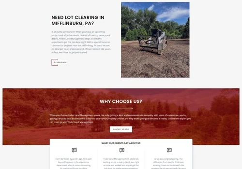 Land Management Website