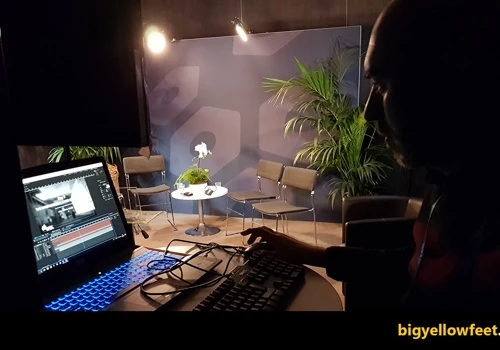 TV Studio Setup and Content Creation