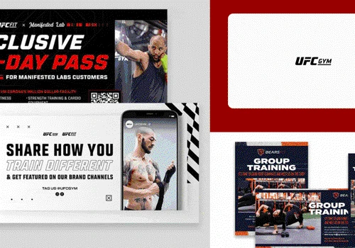 Full-Spectrum Creative Support for UFC GYM