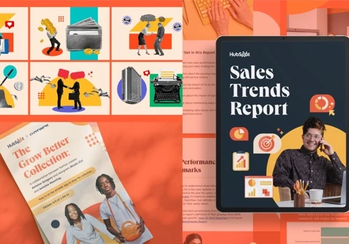 HubSpot Social Media and Newsletter Cover Assets