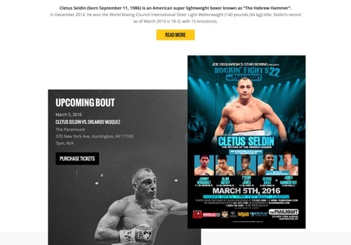 Cletus Seldin Website