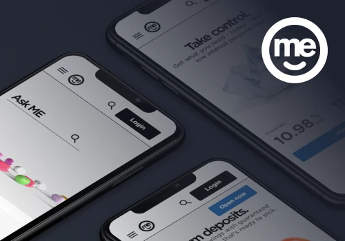 An award-winning site for a leading digital bank