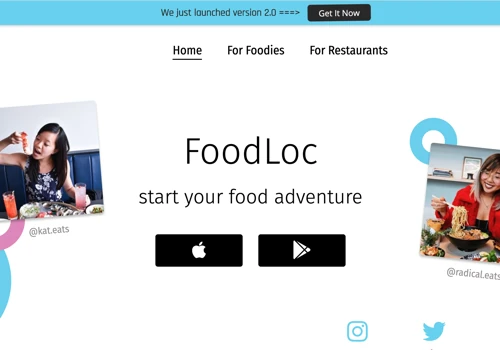 FoodLoc Mobile App Development