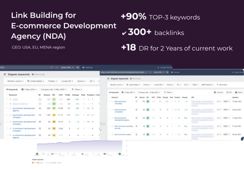 Link Building for E-commerce Development Agency