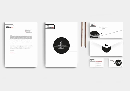 Falc Aviation Branding
