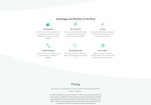 YesMind Web Application