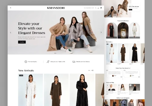 Revamp existing Shopify store with new look
