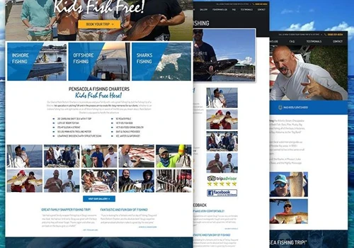 AnoLogix Website Design - Rock Bottom Charters