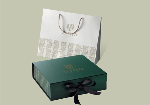 Zitho Footwear package design