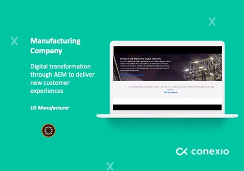 US manufacturer transforms its business with AEM