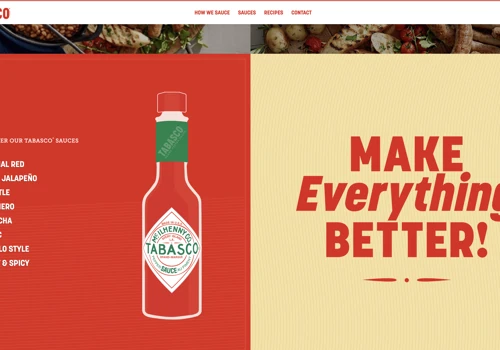 Tabasco Sauce Canada Website