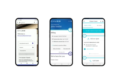 Chubb Mobile App