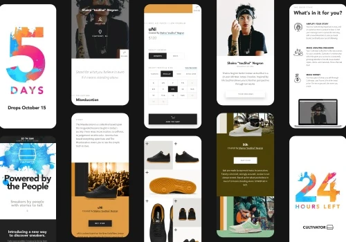 Cultivator X Nike | 2-Sided Sneaker Marketplace