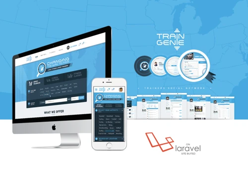 Website design & development for "Train Genie"