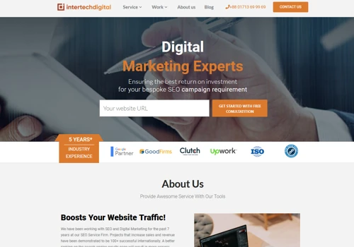 Project with Intertech Digital LTD