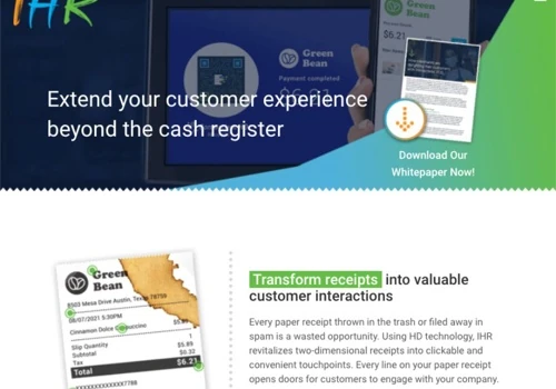 Website and Whitepaper Copywriting for IHR