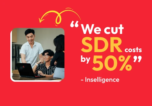 4x More Booked Meetings For 50% Lower Cost