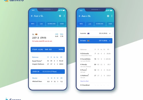 Mobile App Screen uiux design