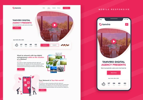 Landing Page Website Design