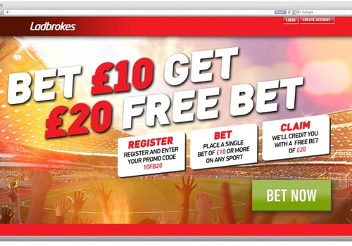 Ladbrokes responsive sports betting landing page