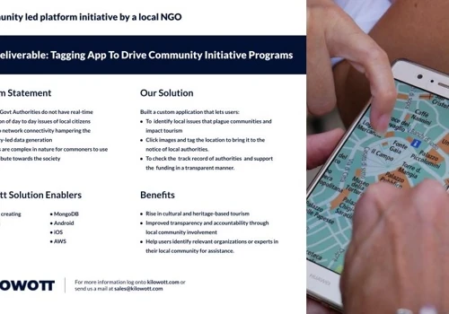 GPS Tagging App for Asset Based Community Development