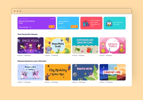 A digital platform for your child to learn anythin