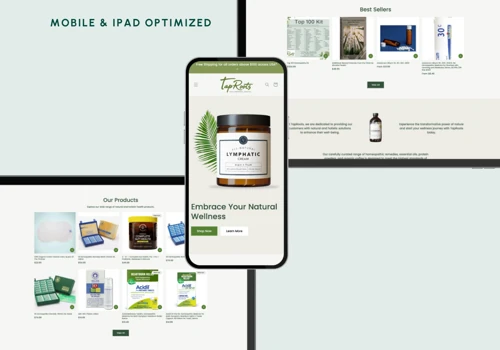 TapRoots - ECommerce Shopify Design