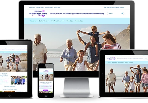 Coffs Coast Wellbeing Centre Website